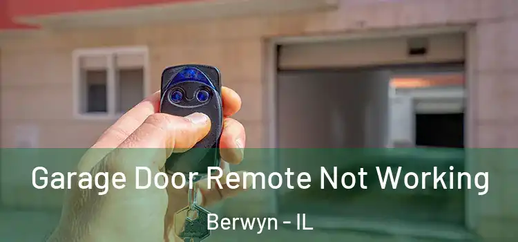  Garage Door Remote Not Working Berwyn - IL